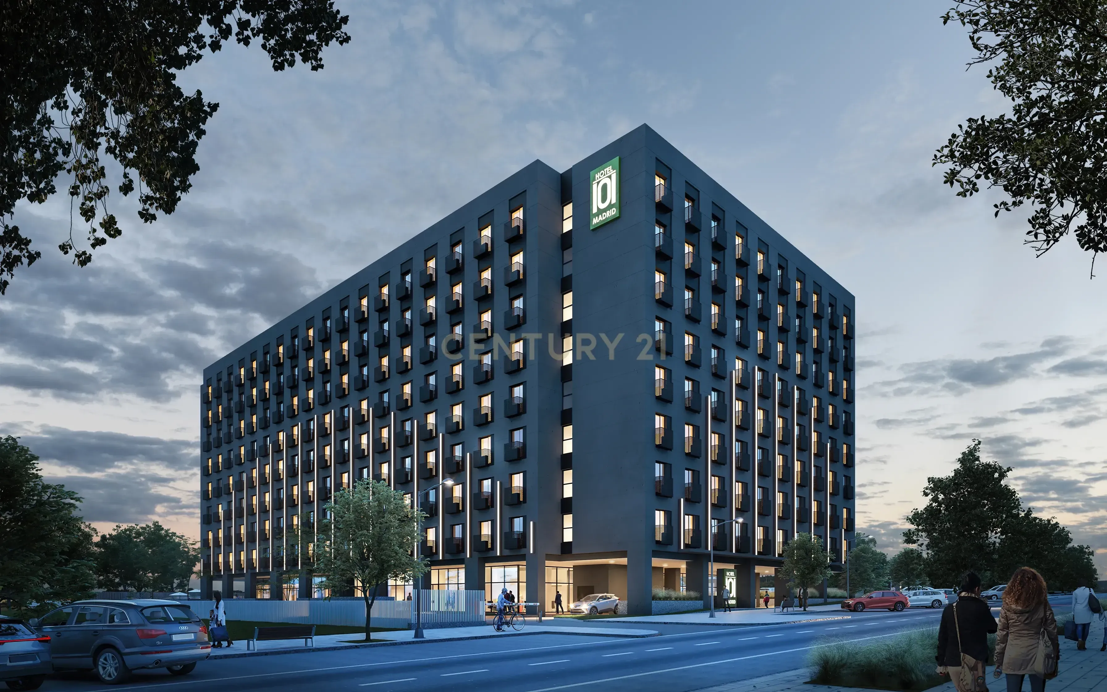 Vista exterior de Piso en venta en  Madrid Capital con Aire acondicionado, Calefacción y Amueblado