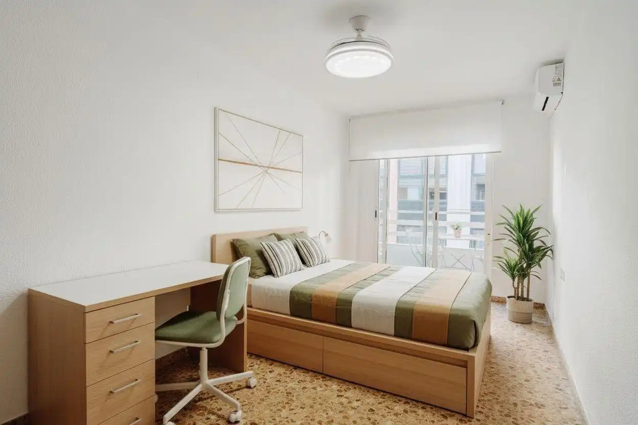 Schlafzimmer von Wohnung zum Verkauf in Alicante / Alacant mit Klimaanlage, Heizung und Terrasse