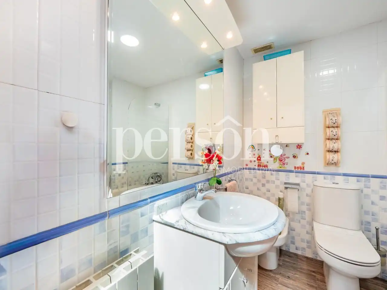 Baño de Casa adosada en venta en Godella con Calefacción, Jardín privado y Terraza