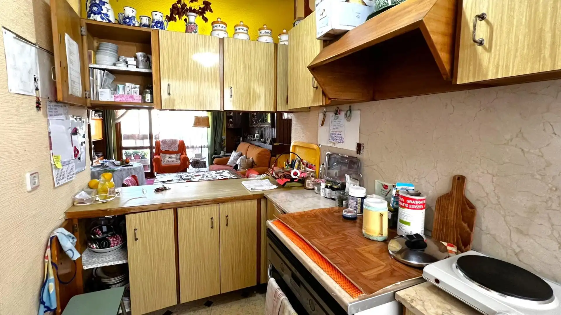 Cocina de Piso en venta en Madrid con Calefacción, Jardín privado y Parquet