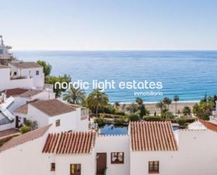 Exterior view of Flat for sale in Nerja  with Terrace and Swimming Pool