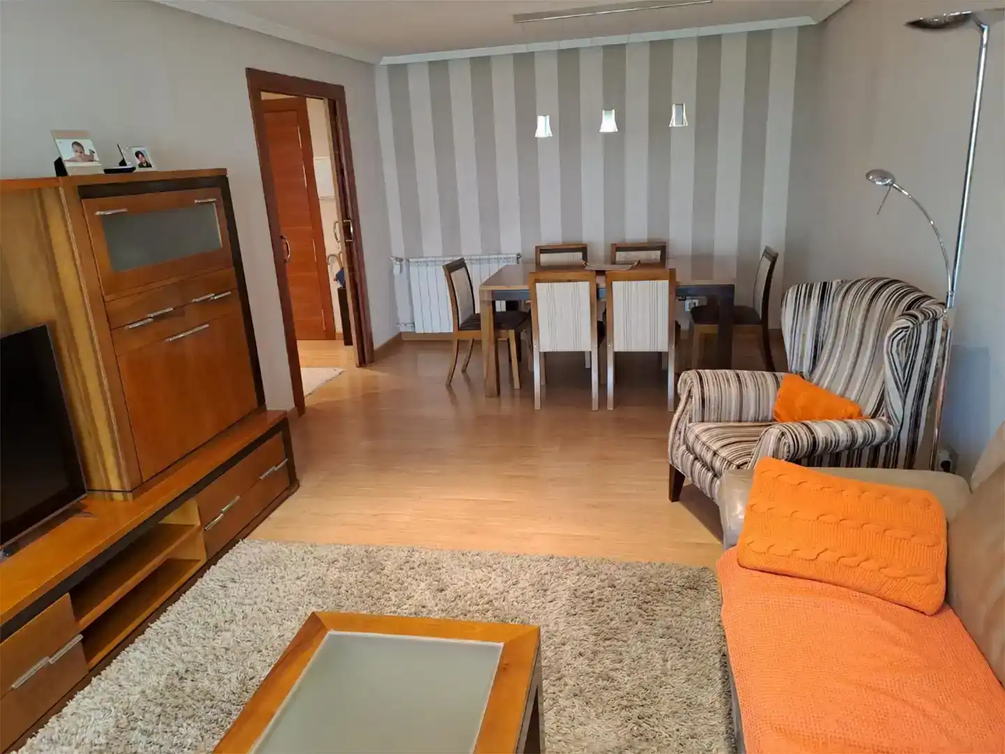 Sala d'estar de Pis de lloguer en Centro Ciudad