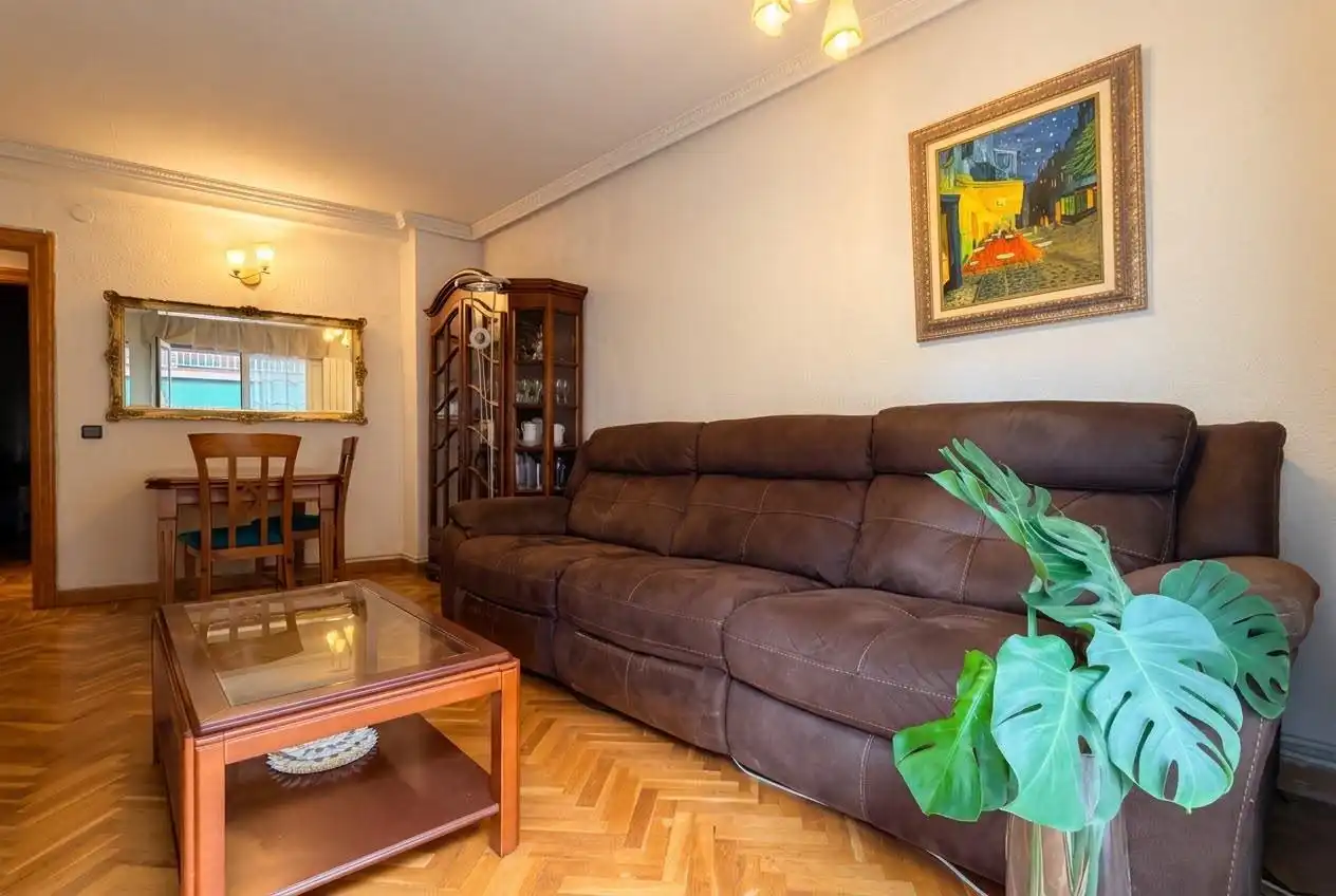 Living room of Flat for sale in Villa de Vallecas