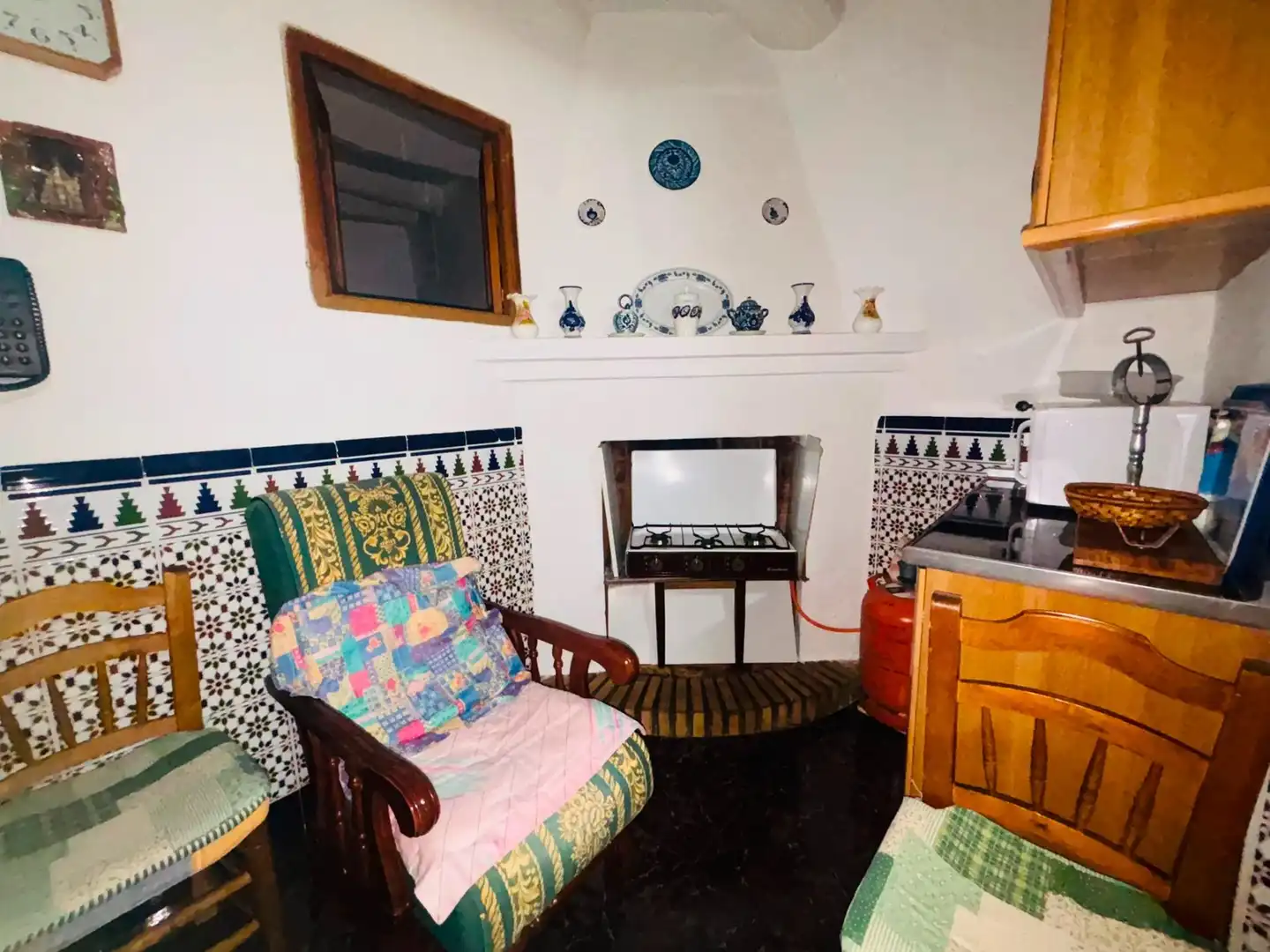Sala de estar de Finca rústica en venta en Capileira