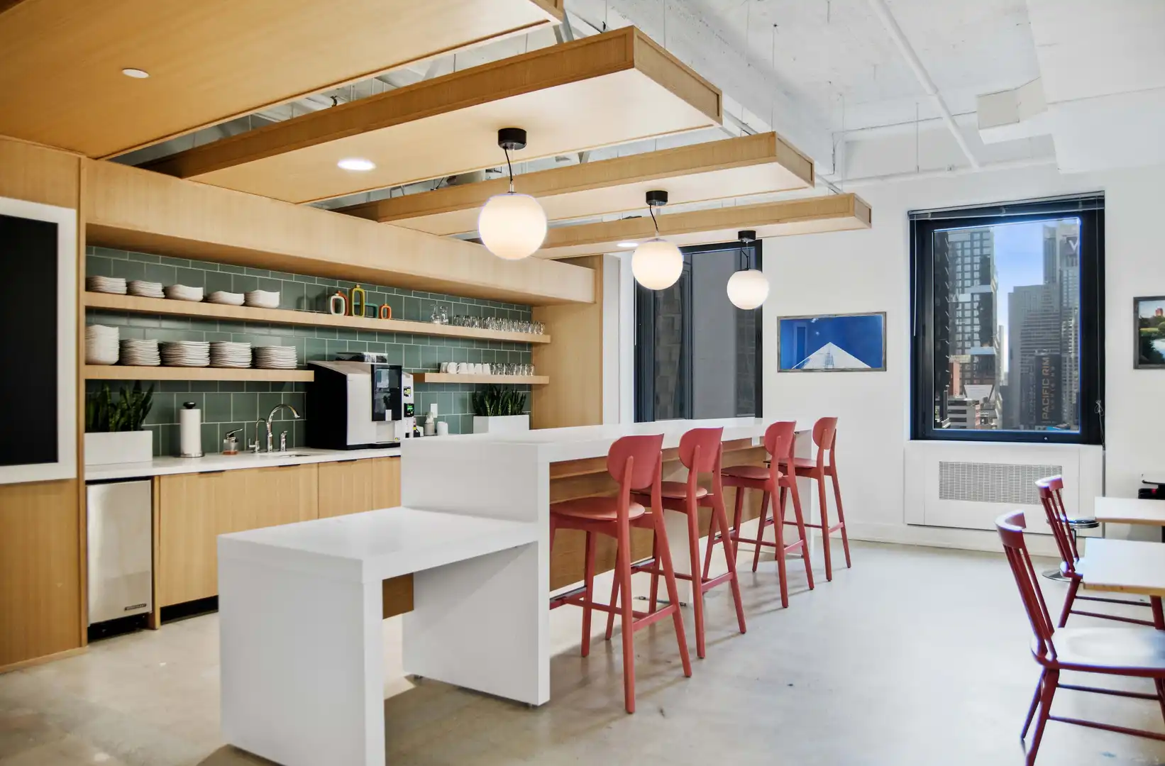 Cocina de Oficina de alquiler en Madrid con Aire acondicionado, Calefacción y Amueblado