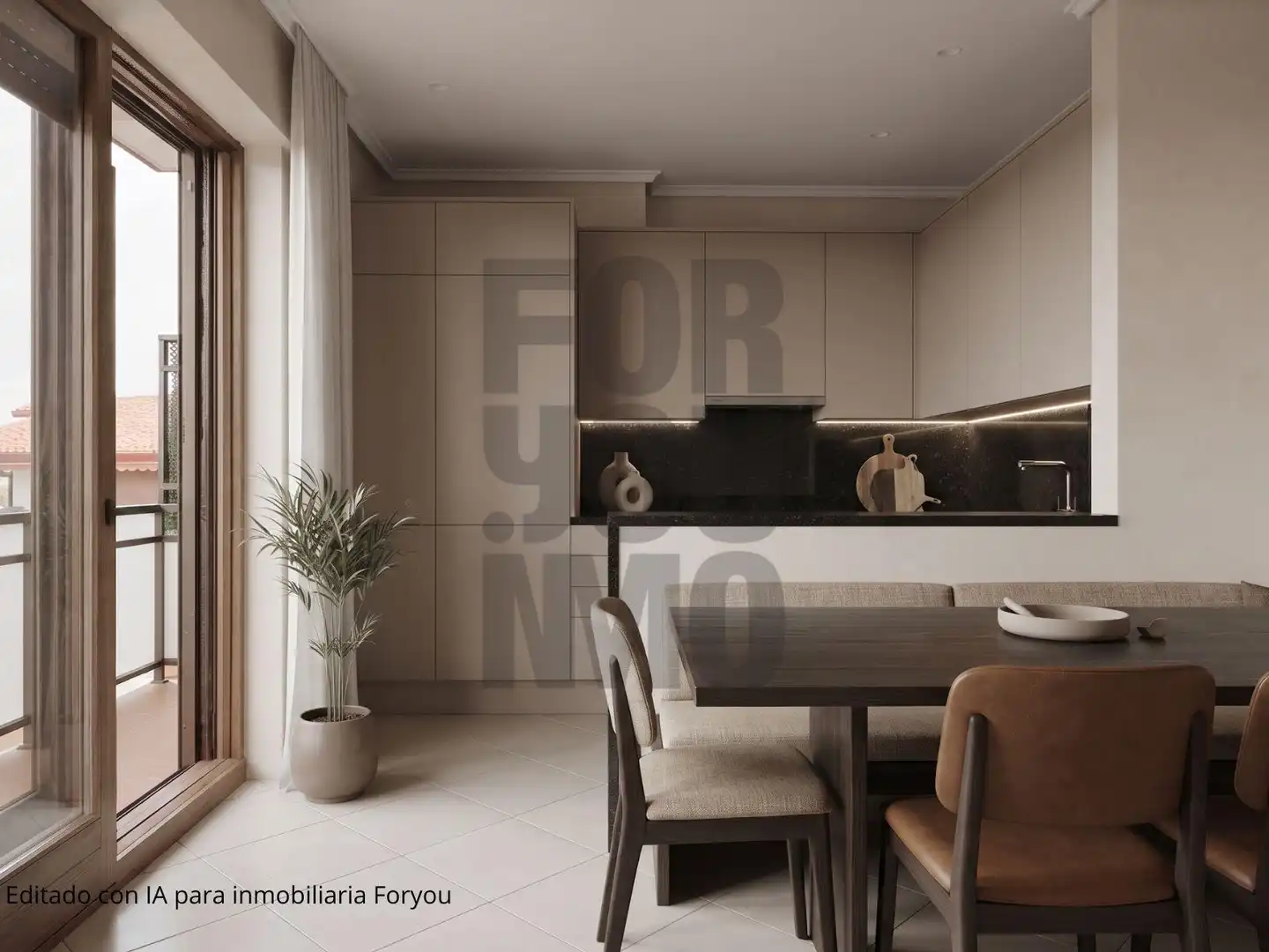 Kitchen of Flat for sale in Donostia - San Sebastián   with Heating, Private garden and Terrace