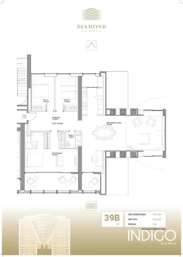 Flat with pool for sale in AVENIDA DE MEJICO, imagen 69