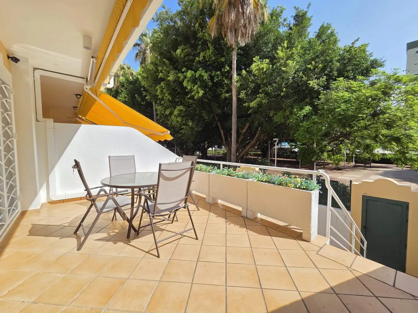 Terrassa de Casa adosada en venda en Gandia amb Aire condicionat, Jardí privat i Terrassa