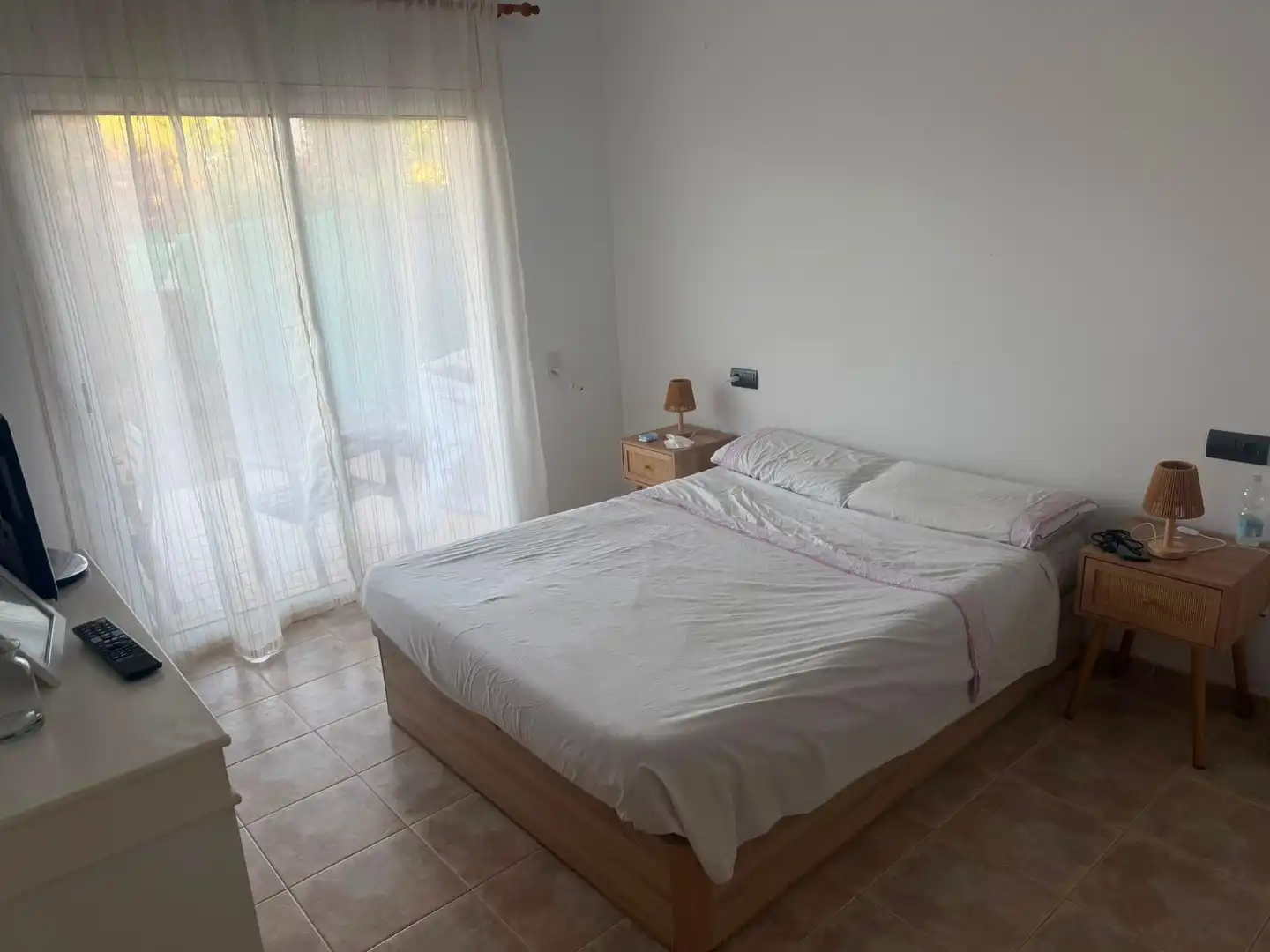 Bedroom of Flat for rent in La Ràpita  with Private garden, Terrace and Furnished