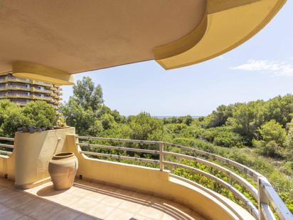 Garden of Flat for sale in  Valencia Capital  with Air Conditioner, Heating and Terrace