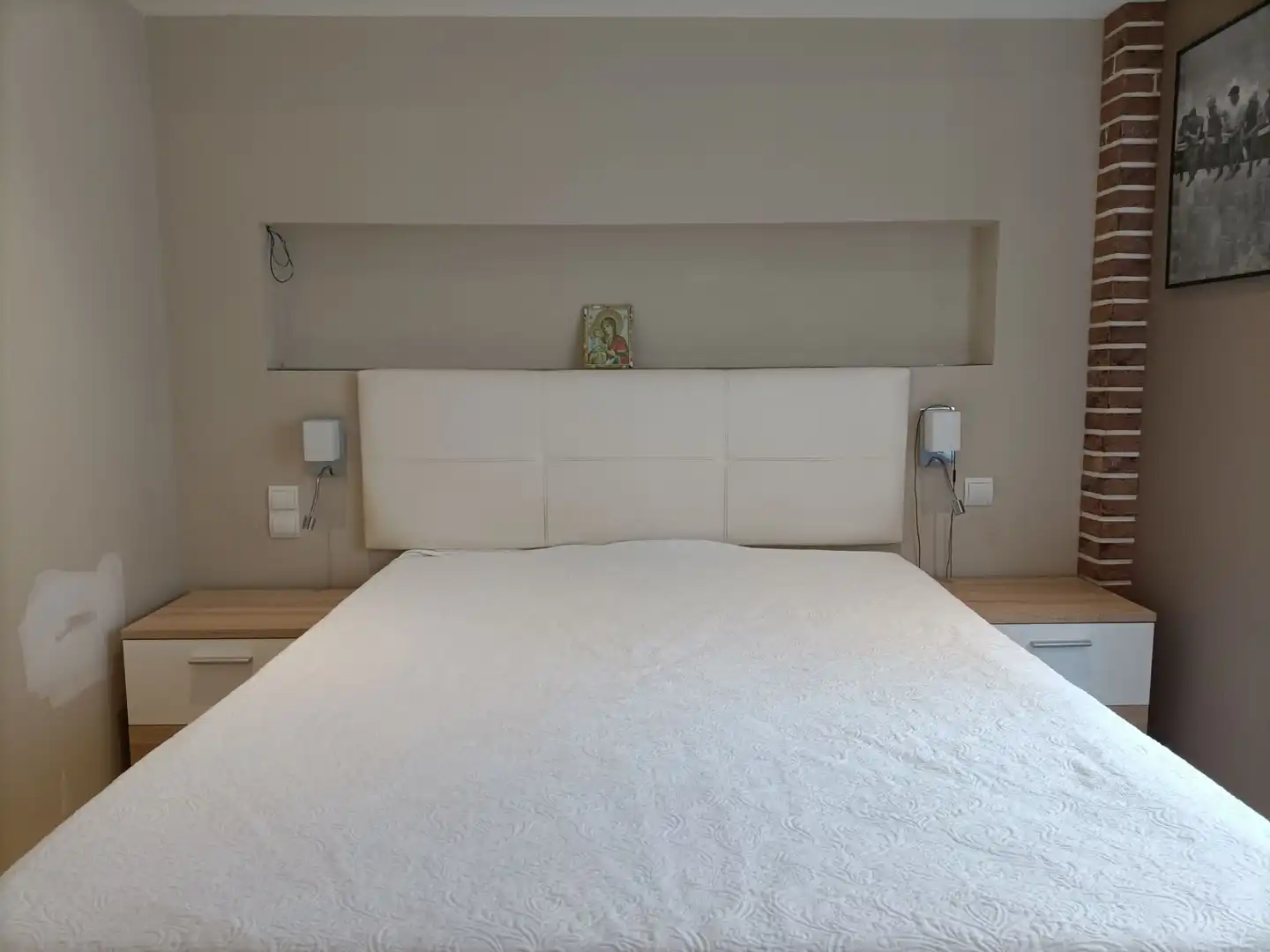 Bedroom of Flat for rent in Santander  with Heating and Furnished