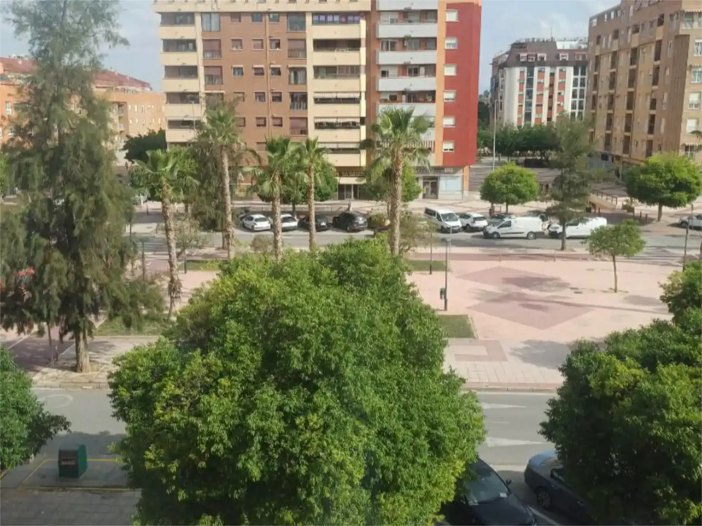 Vista exterior de Pis de lloguer en  Murcia Capital amb Aire condicionat i Balcó