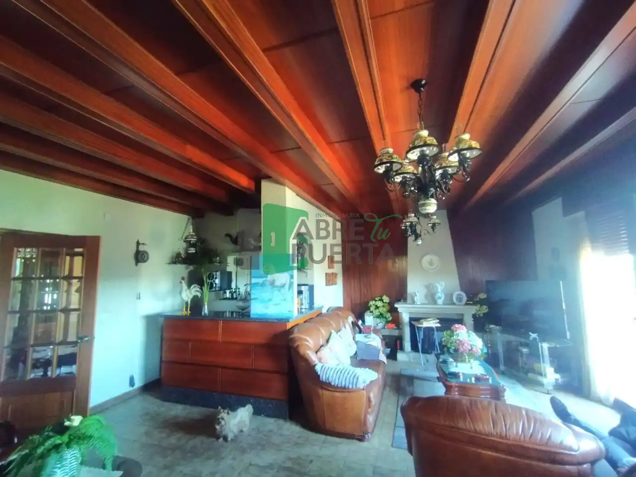 Living room of Houses for sale in Ourense Capital   with Heating, Private garden and Terrace