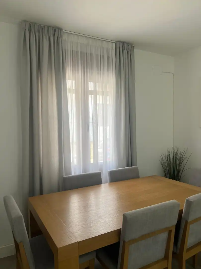 Dining room of Houses for rent in El Cuervo de Sevilla  with Air Conditioner, Terrace and Furnished