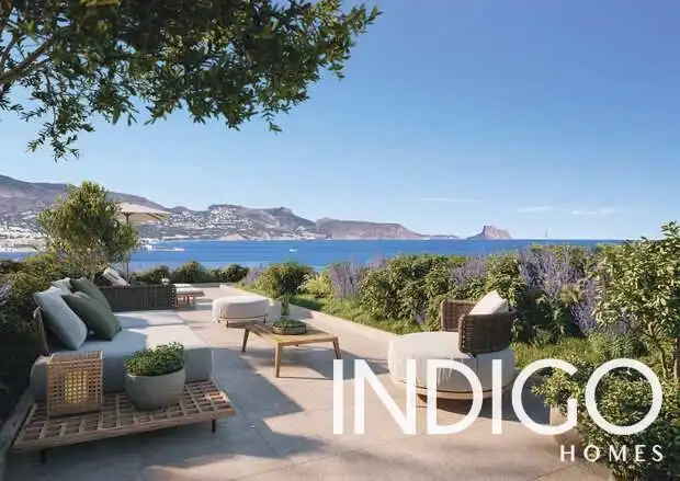 Terraza de Ático en venta en L'Alfàs del Pi con Aire acondicionado, Calefacción y Terraza