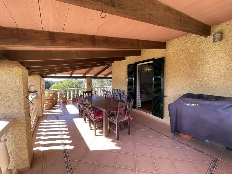 Terraza de Finca rústica en venta en Llucmajor con Aire acondicionado, Calefacción y Jardín privado