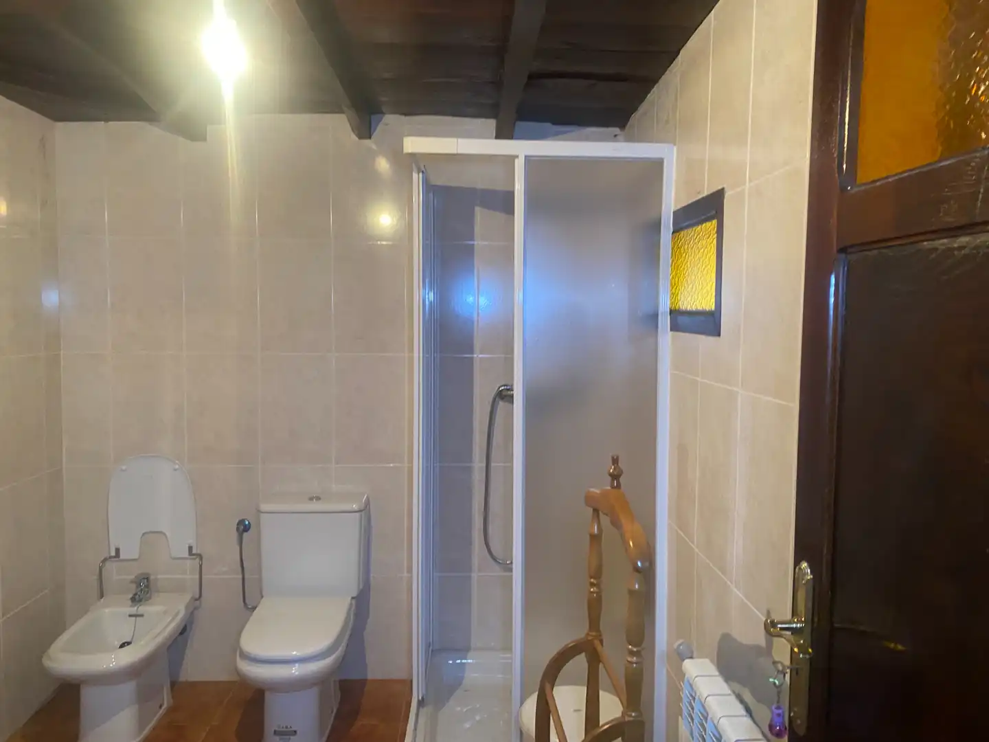 Bathroom of Houses for sale in Lalín  with Private garden, Parquet flooring and Terrace