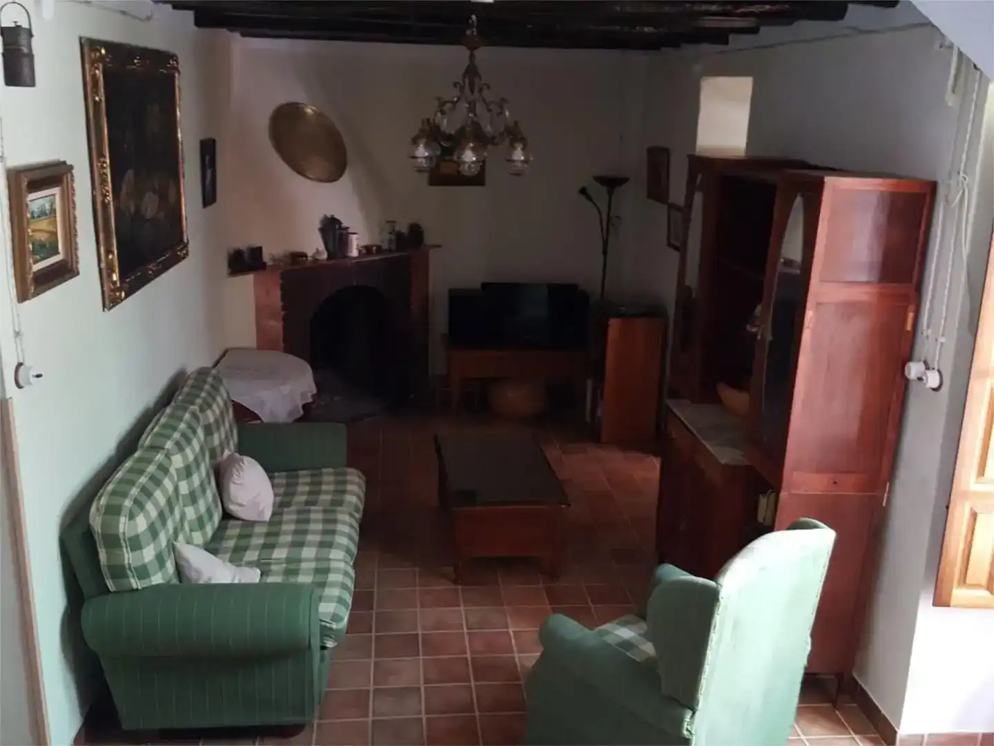Sala de estar de Piso en venta en Baena con Amueblado