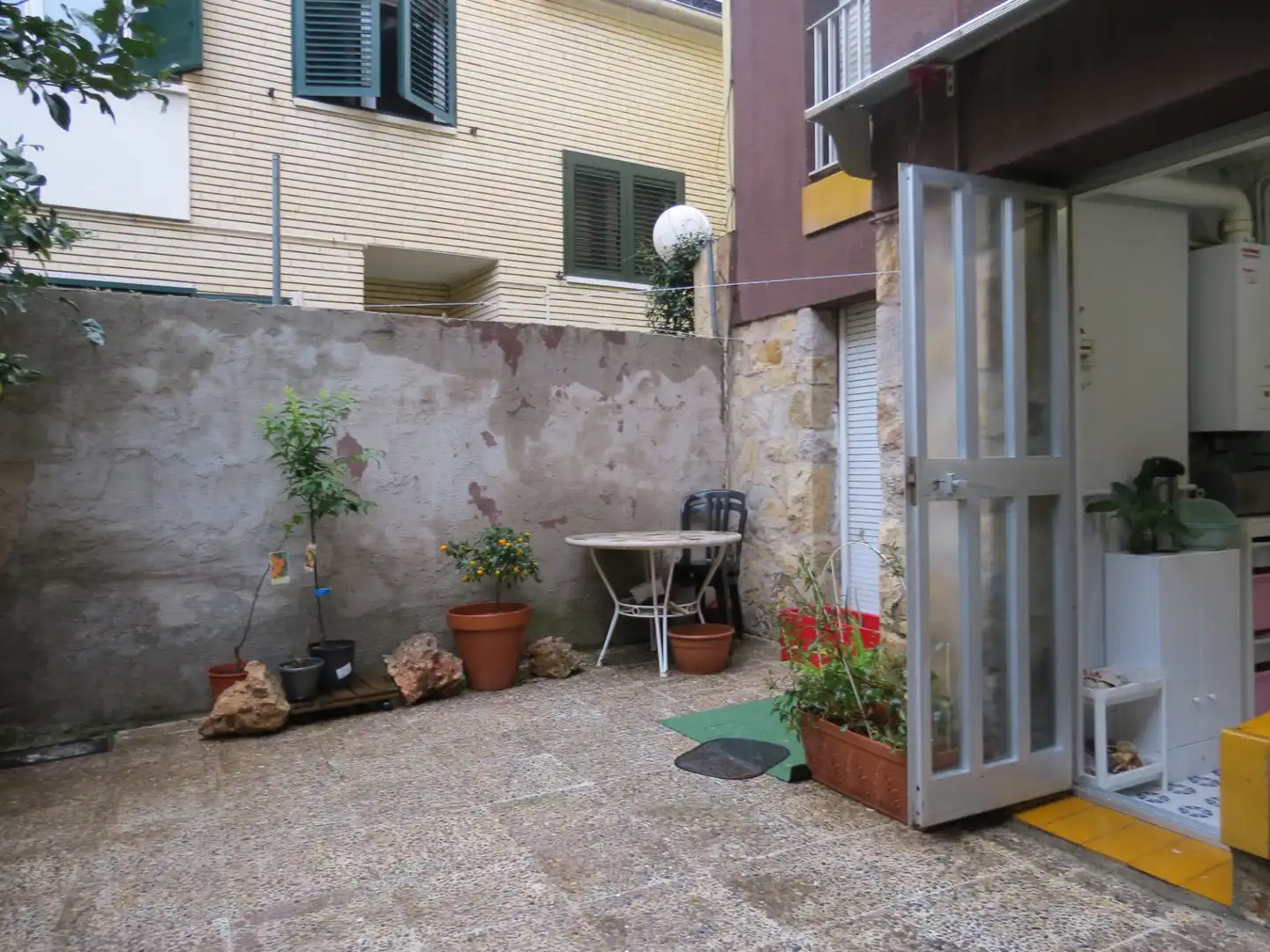 Terrasse von Erdgeschoss zum Verkauf in Sant Andreu de Llavaneres mit Heizung, Terrasse und Ofen