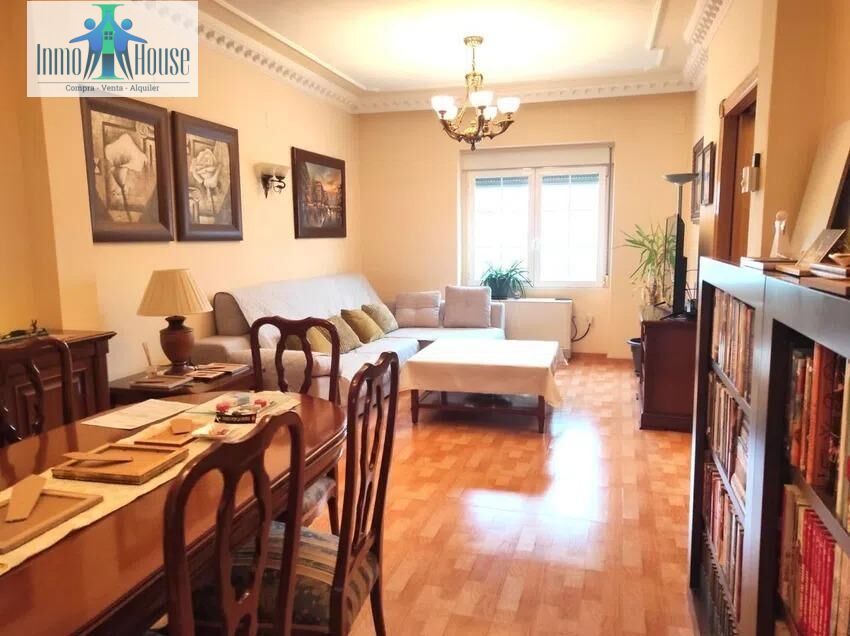 Living room of Single-family semi-detached for sale in  Albacete Capital  with Air Conditioner, Heating and Parquet flooring
