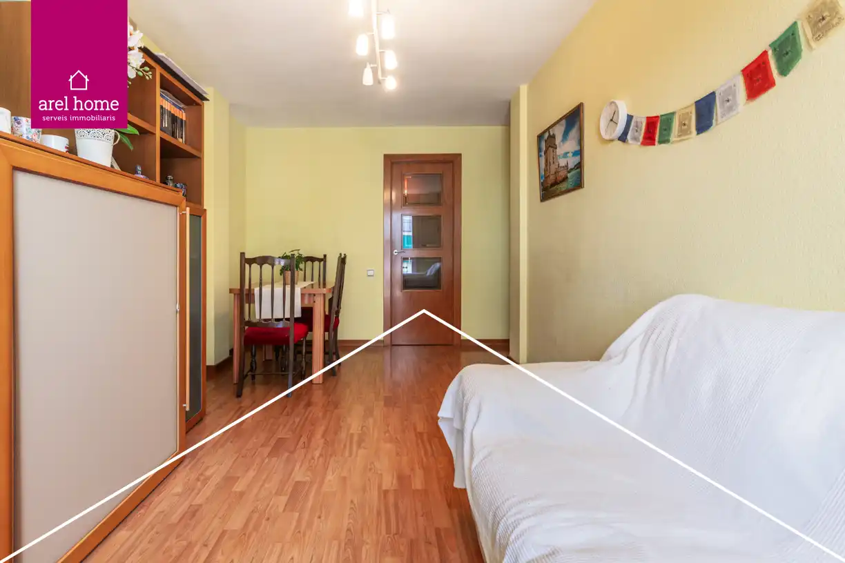 Bedroom of Flat for sale in L'Hospitalet de Llobregat  with Parquet flooring and Balcony