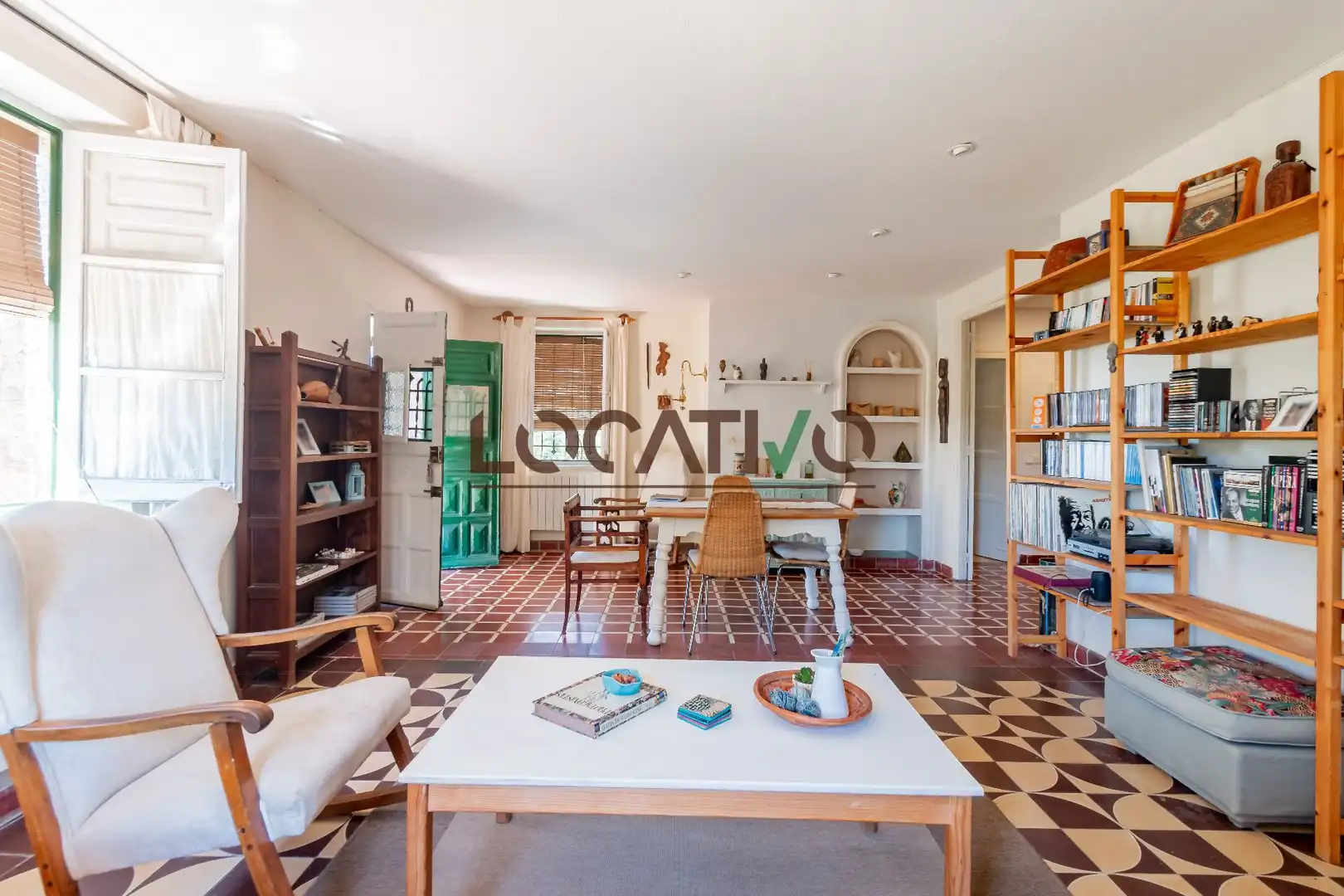 Sala d'estar de Casa o xalet en venda en Robledo de Chavela amb Calefacció, Jardí privat i Traster