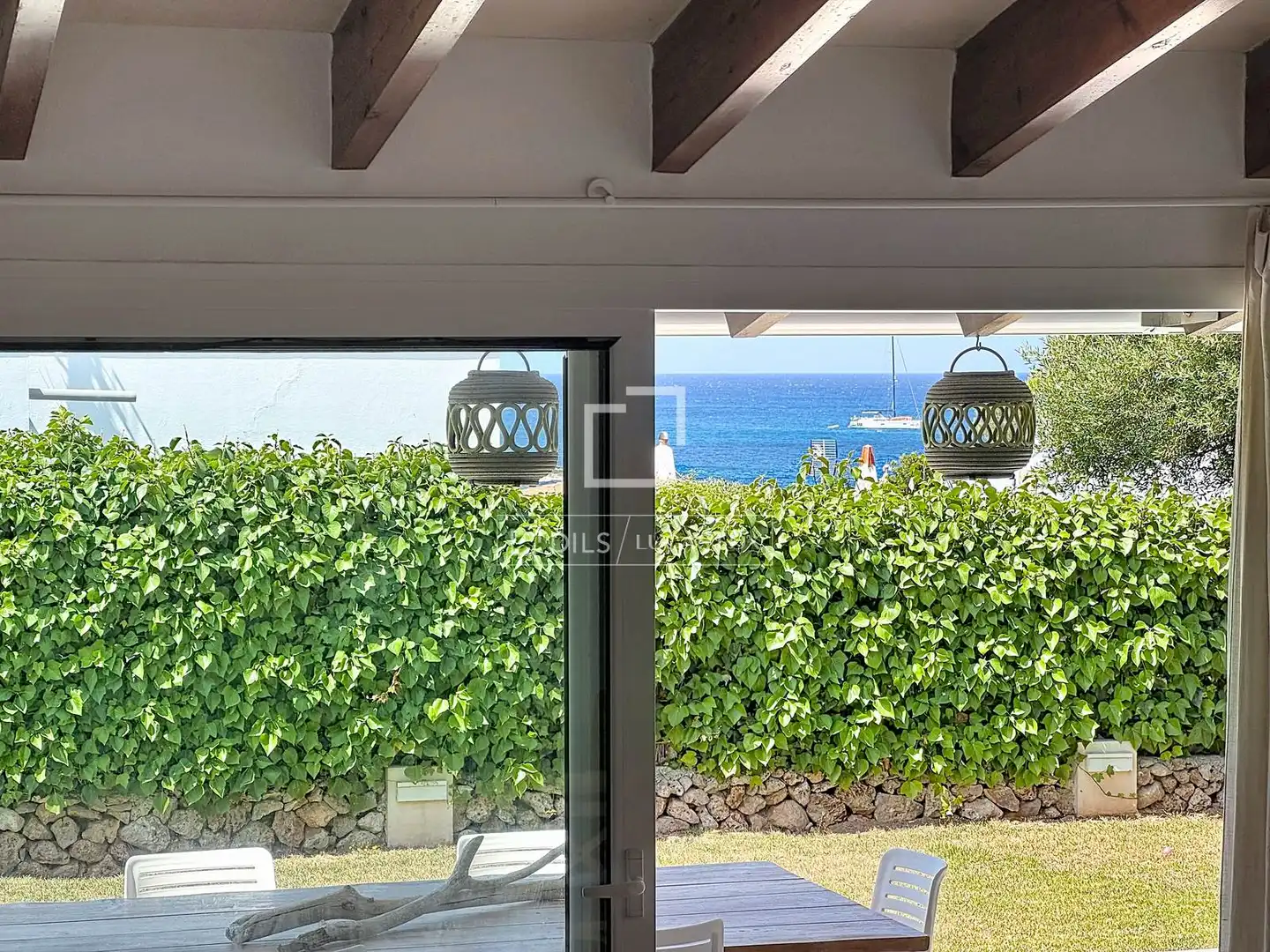Terrassa de Casa o xalet en venda en Sant Lluís amb Aire condicionat, Calefacció i Jardí privat