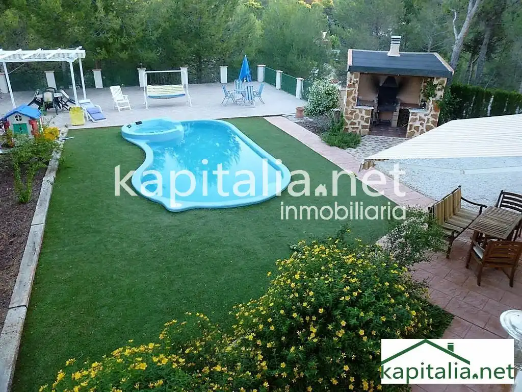 Swimming pool of Houses for sale in Alcoy / Alcoi  with Heating, Private garden and Parquet flooring