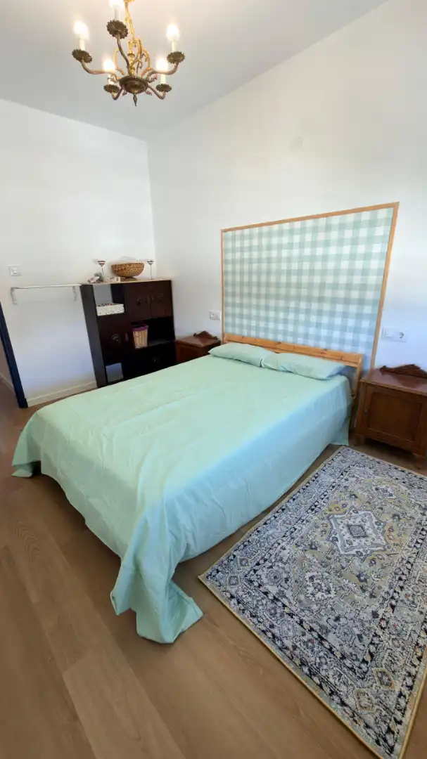 Bedroom of Flat for rent in Monforte de Lemos  with Heating, Furnished and Oven