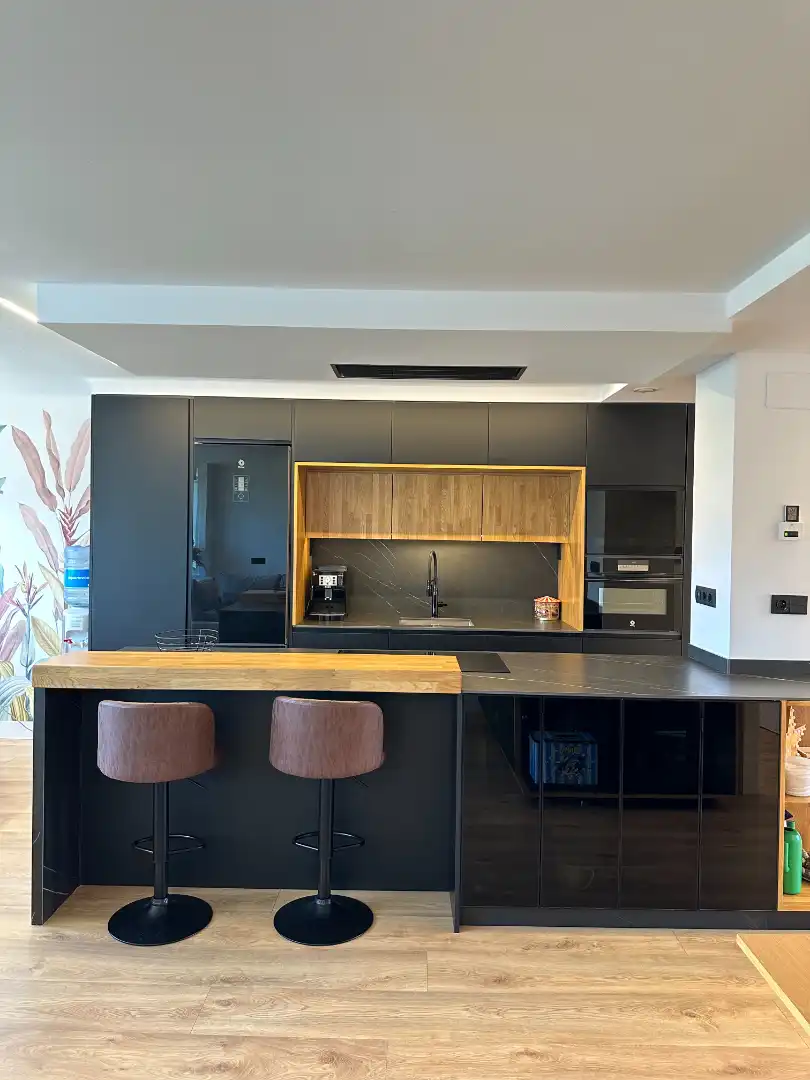 Cocina de Piso en venta en Castrillón con Calefacción, Parquet y Internet