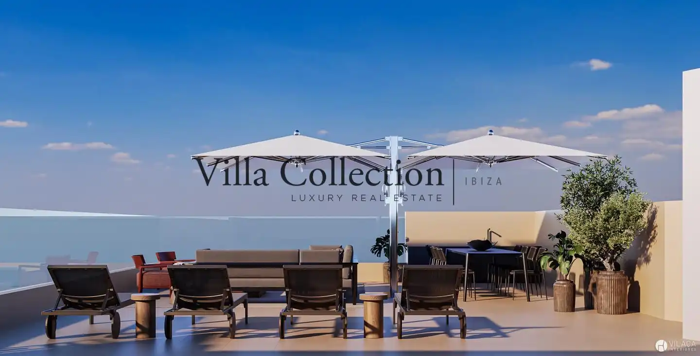 Terrace of Houses for sale in Santa Eulària des Riu  with Air Conditioner, Heating and Terrace