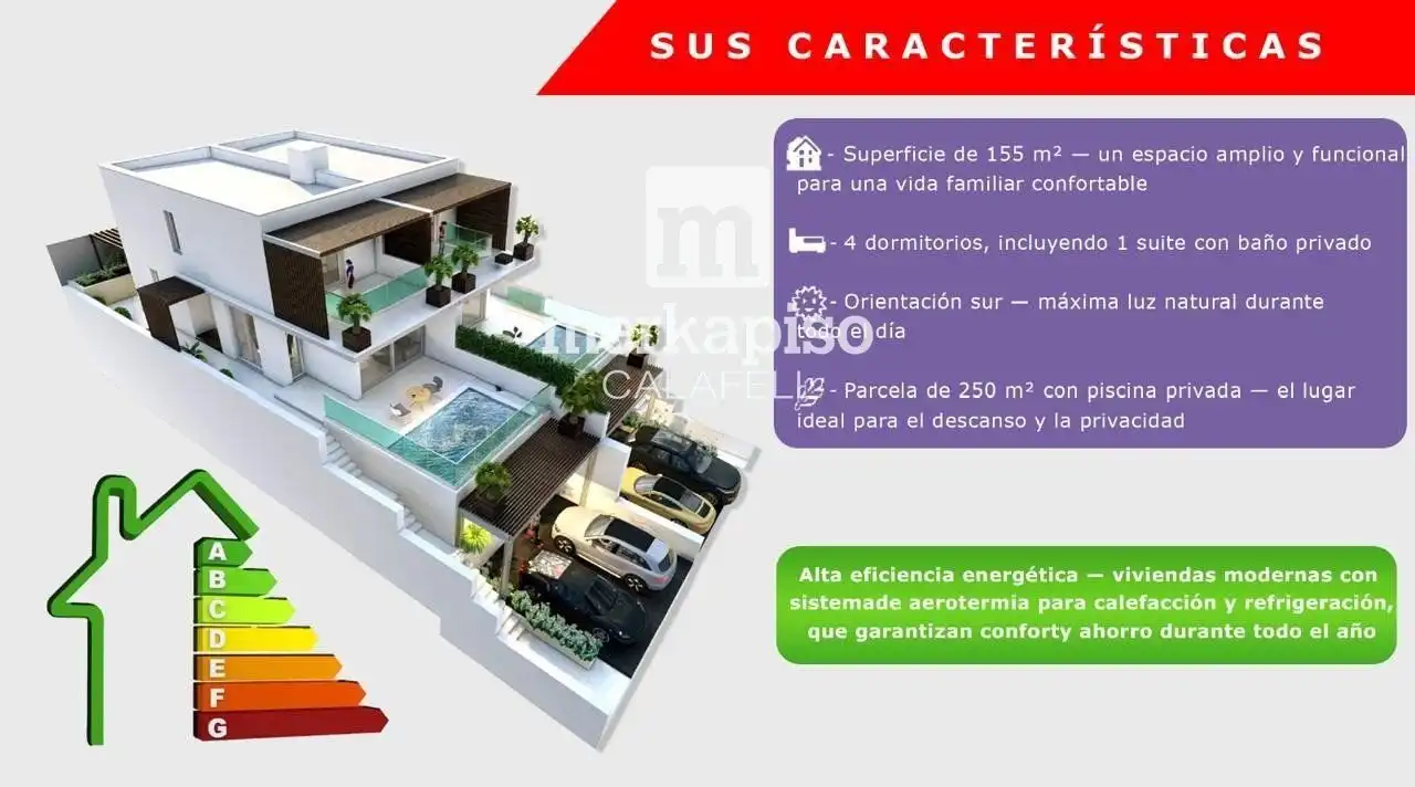 Casa adosada en venda en Calafell amb Aire condicionat, Calefacció i Terrassa