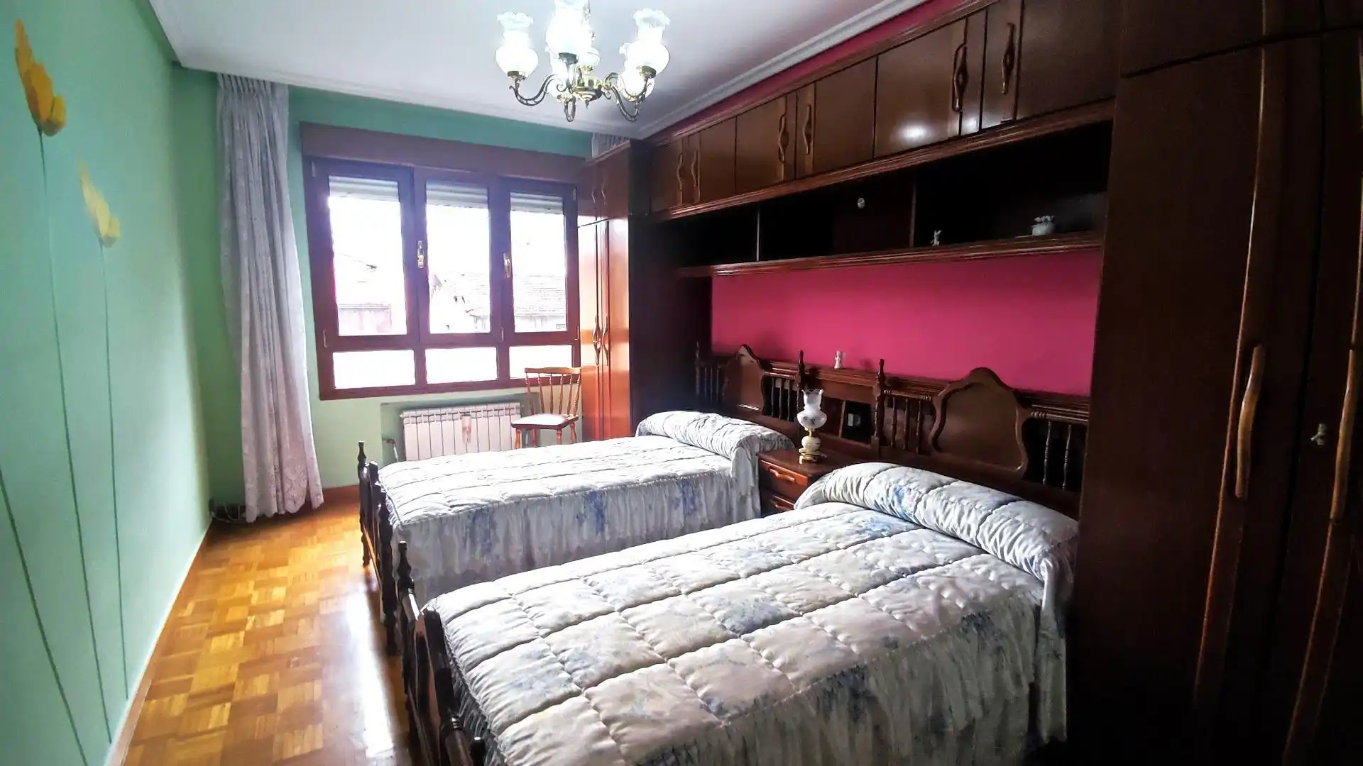 Schlafzimmer von Wohnung zum Verkauf in Mieres (Asturias) mit Heizung