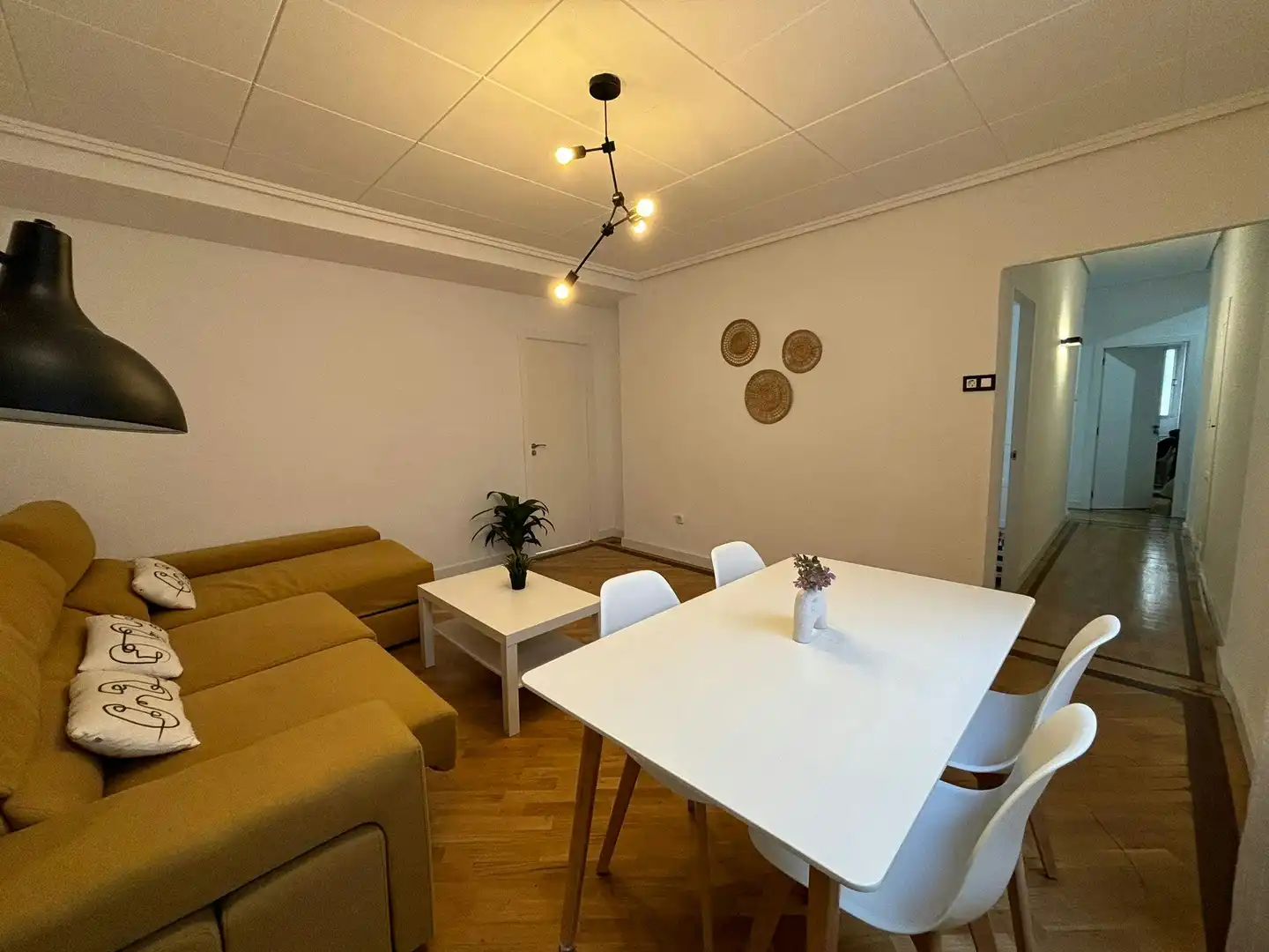 Living room of Flat for share in Valencia  with Furnished and Washing machine