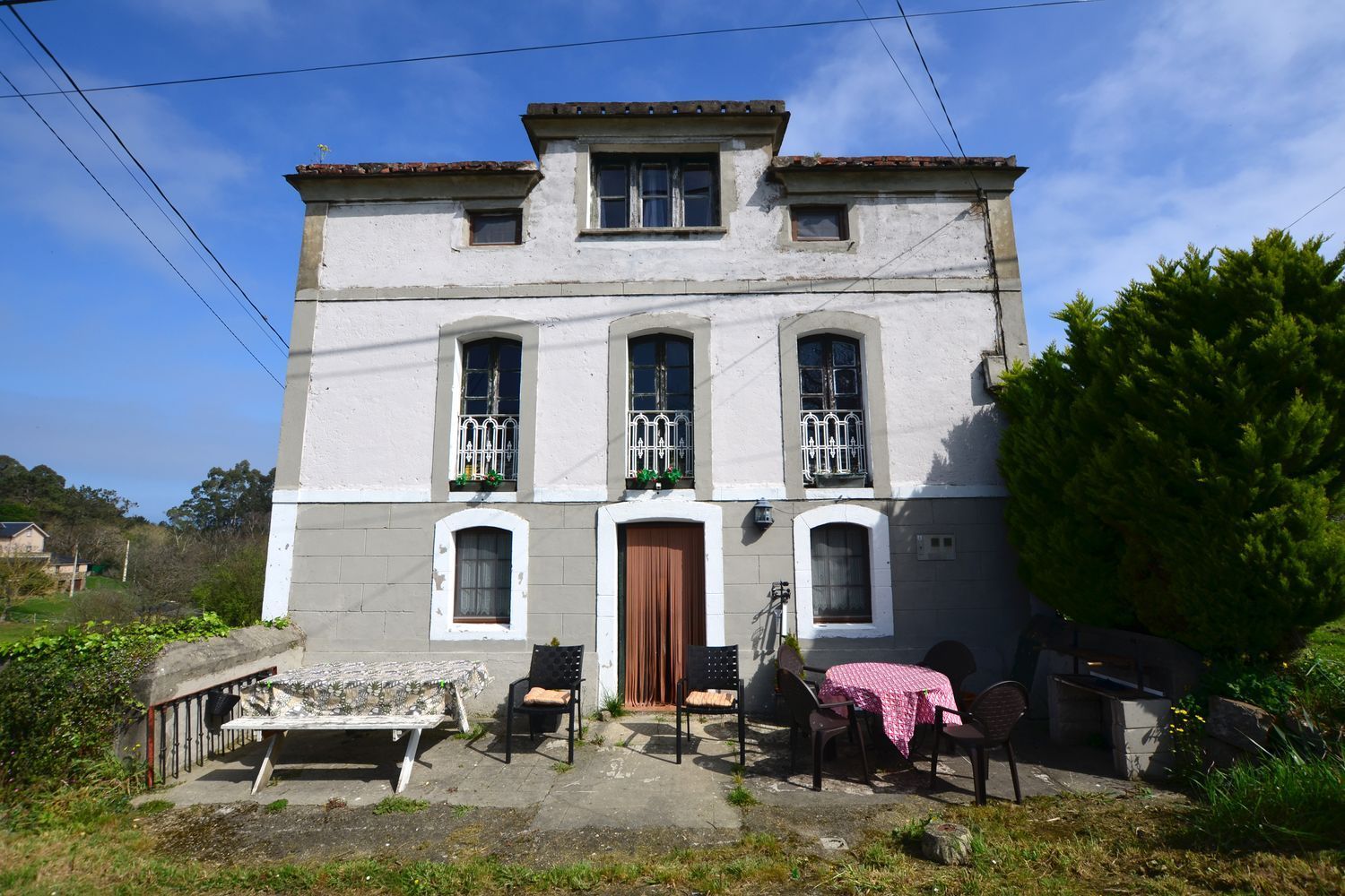 Exterior view of House or chalet for sale in Coaña  with Heating and Swimming Pool