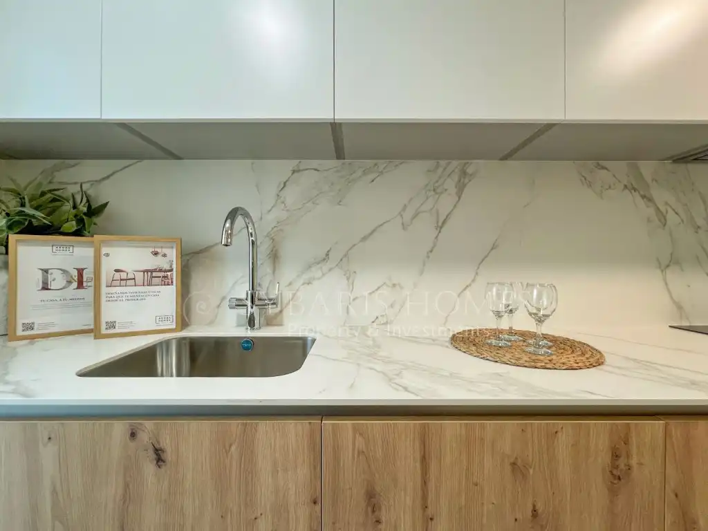Kitchen of Attic for sale in Jávea / Xàbia  with Air Conditioner, Swimming Pool and Oven