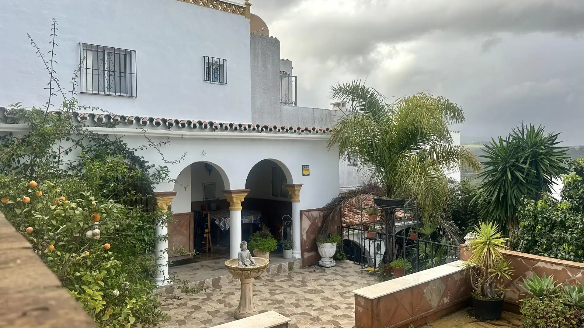 Exterior view of Single-family semi-detached for sale in Manilva  with Terrace, Balcony and Community pool