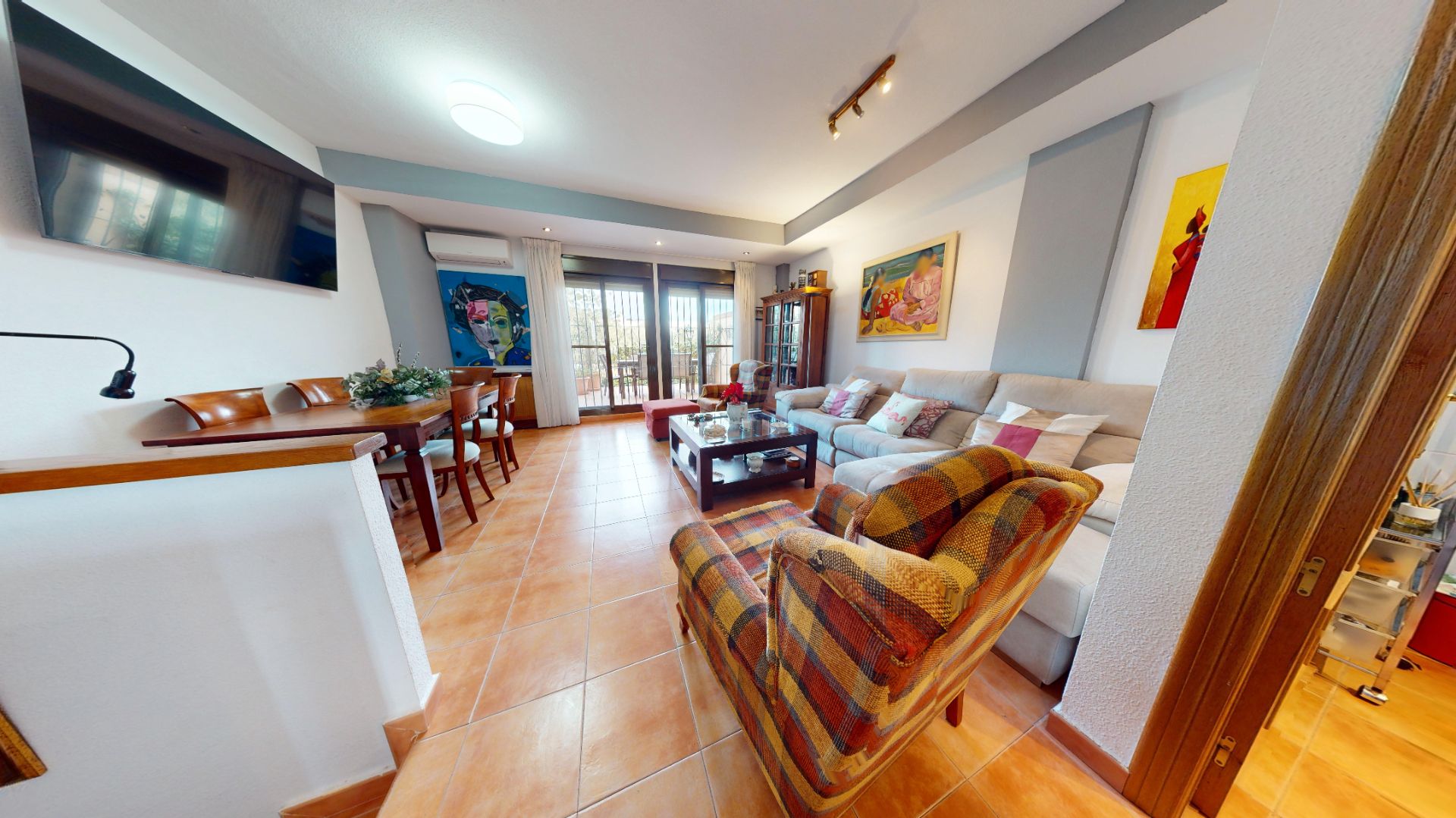 Living room of House or chalet for sale in Sant Joan d'Alacant  with Air Conditioner, Heating and Terrace