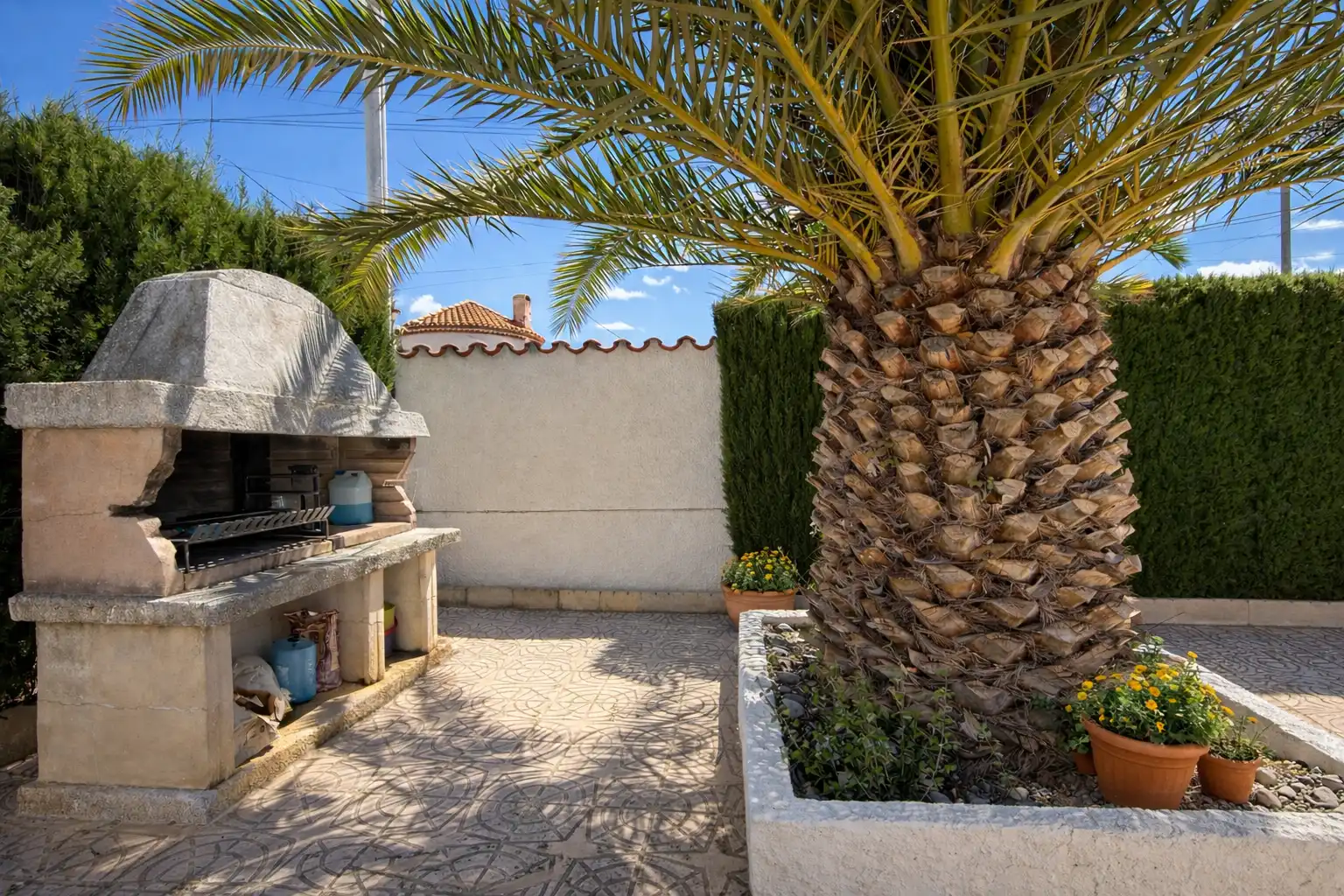 Terraza de Casa o chalet en venta en Mont-roig del Camp con Aire acondicionado, Calefacción y Jardín privado