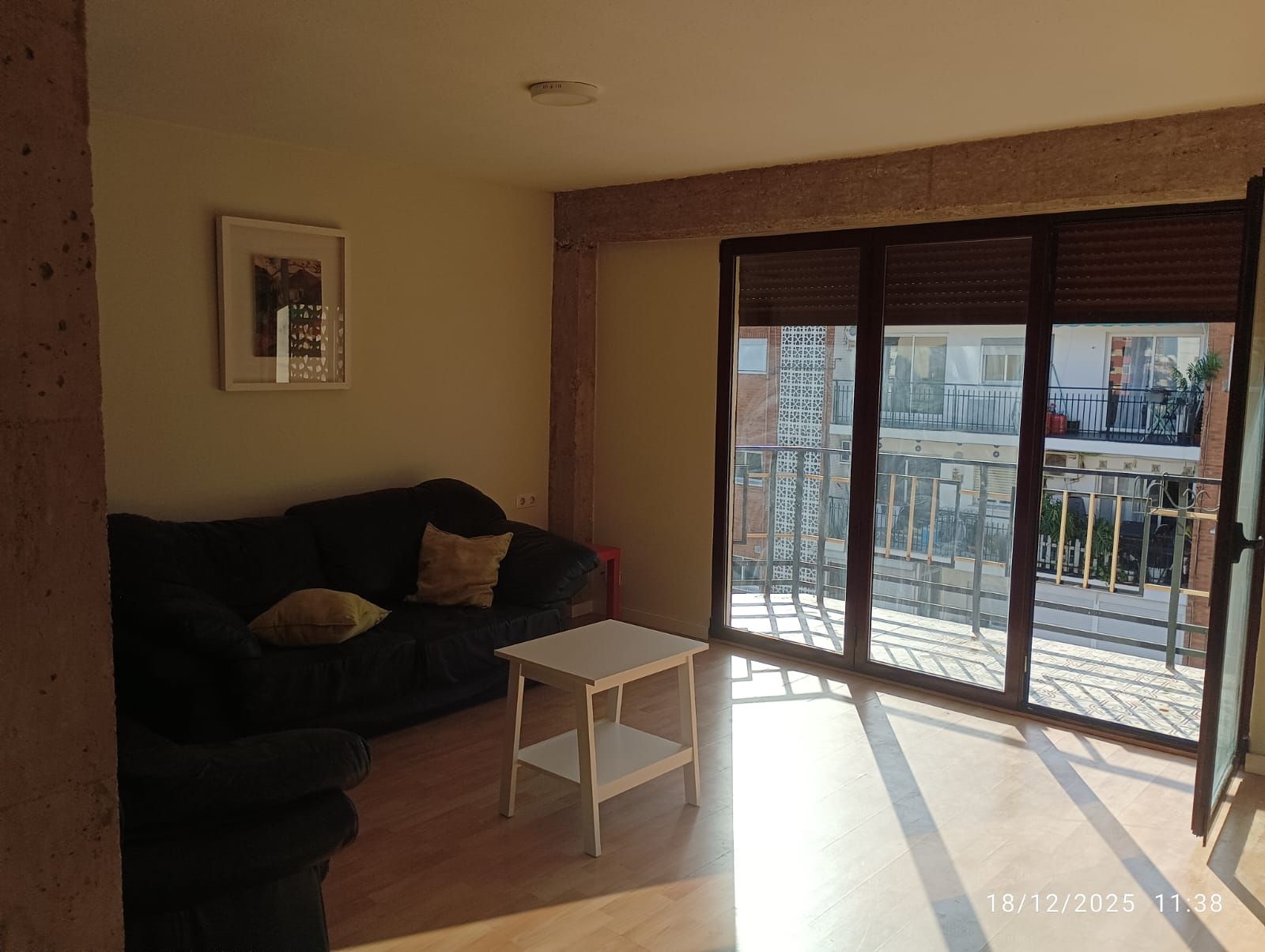 Living room of Flat to rent in  Valencia Capital  with Furnished and Balcony