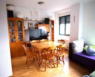 Dining room of Flat to rent in Salamanca Capital  with Heating, Parquet flooring and Furnished