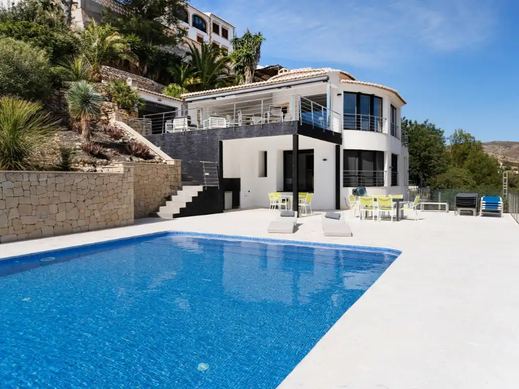 Piscina de Casa o xalet en venda en Jávea / Xàbia amb Aire condicionat, Jardí privat i Terrassa