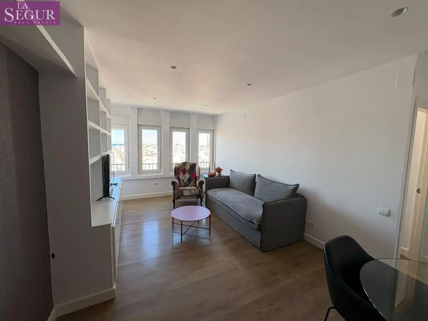 Sala de estar de Apartamento de alquiler en Cádiz con Aire acondicionado