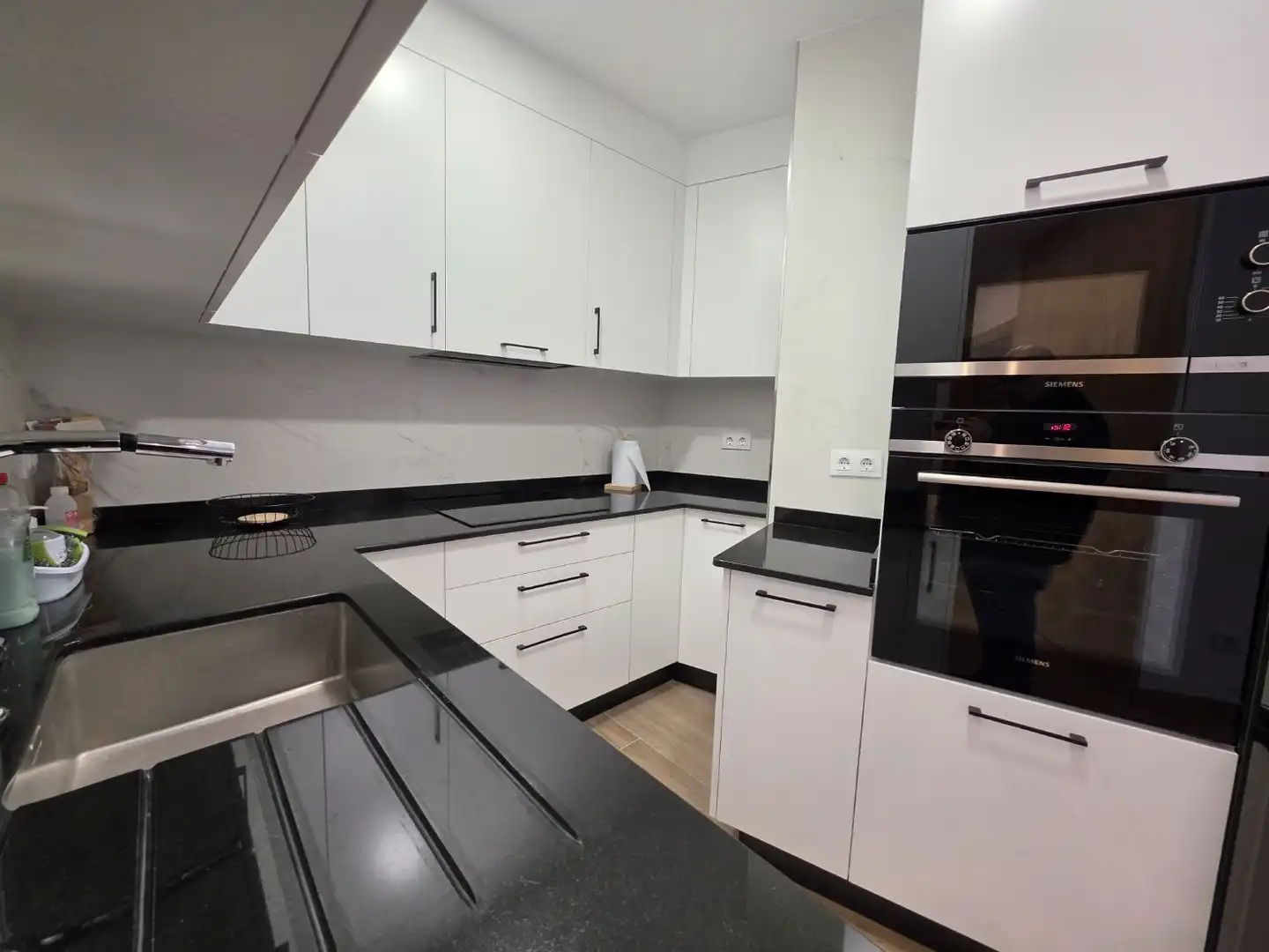 Kitchen of Flat for rent in A Coruña Capital   with Furnished
