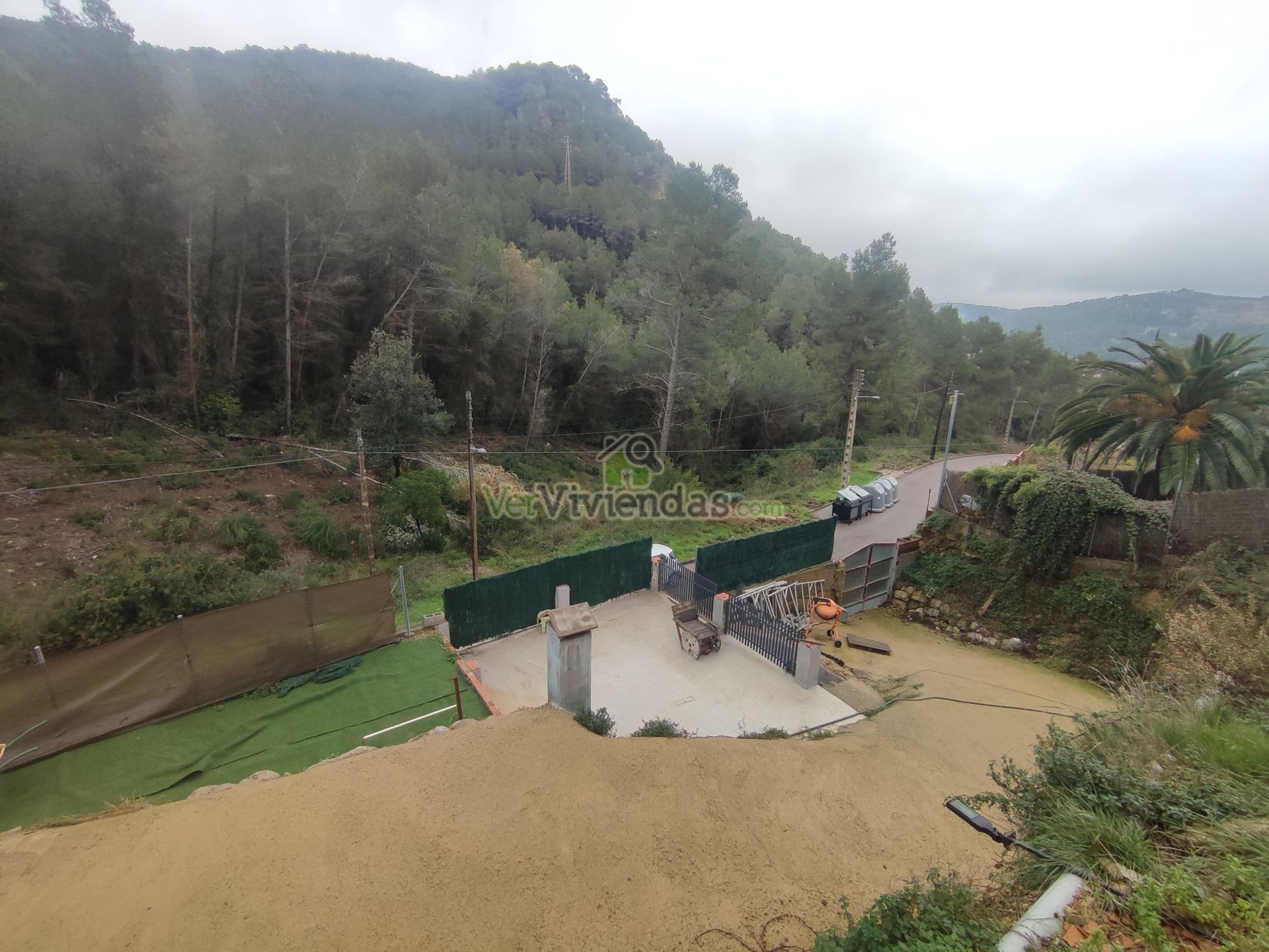 Jardí de Casa o xalet en venda en Vallirana amb Calefacció, Jardí privat i Parquet