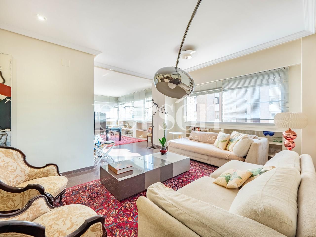 Wohnzimmer von Wohnung zum Verkauf in  Valencia Capital mit Klimaanlage, Terrasse und Balkon