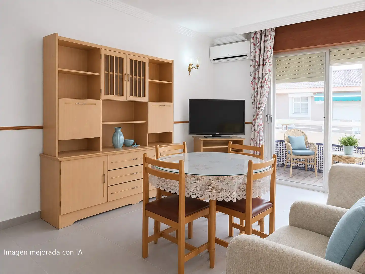 Dining room of Flat for sale in Torrenueva Costa  with Terrace and Furnished