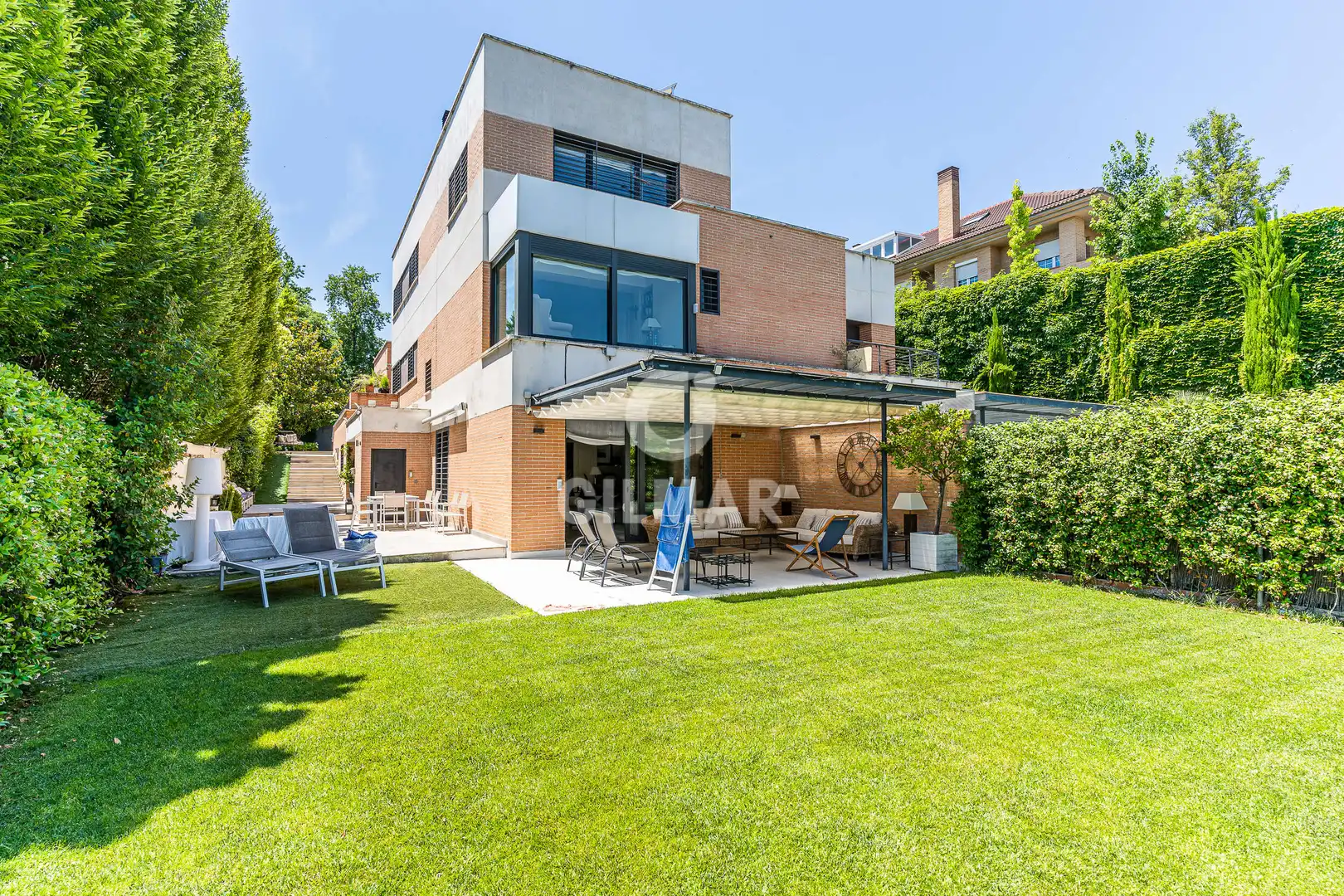 Garden of Detached homes for sale in Madrid  with Heating, Private garden and Swimming Pool