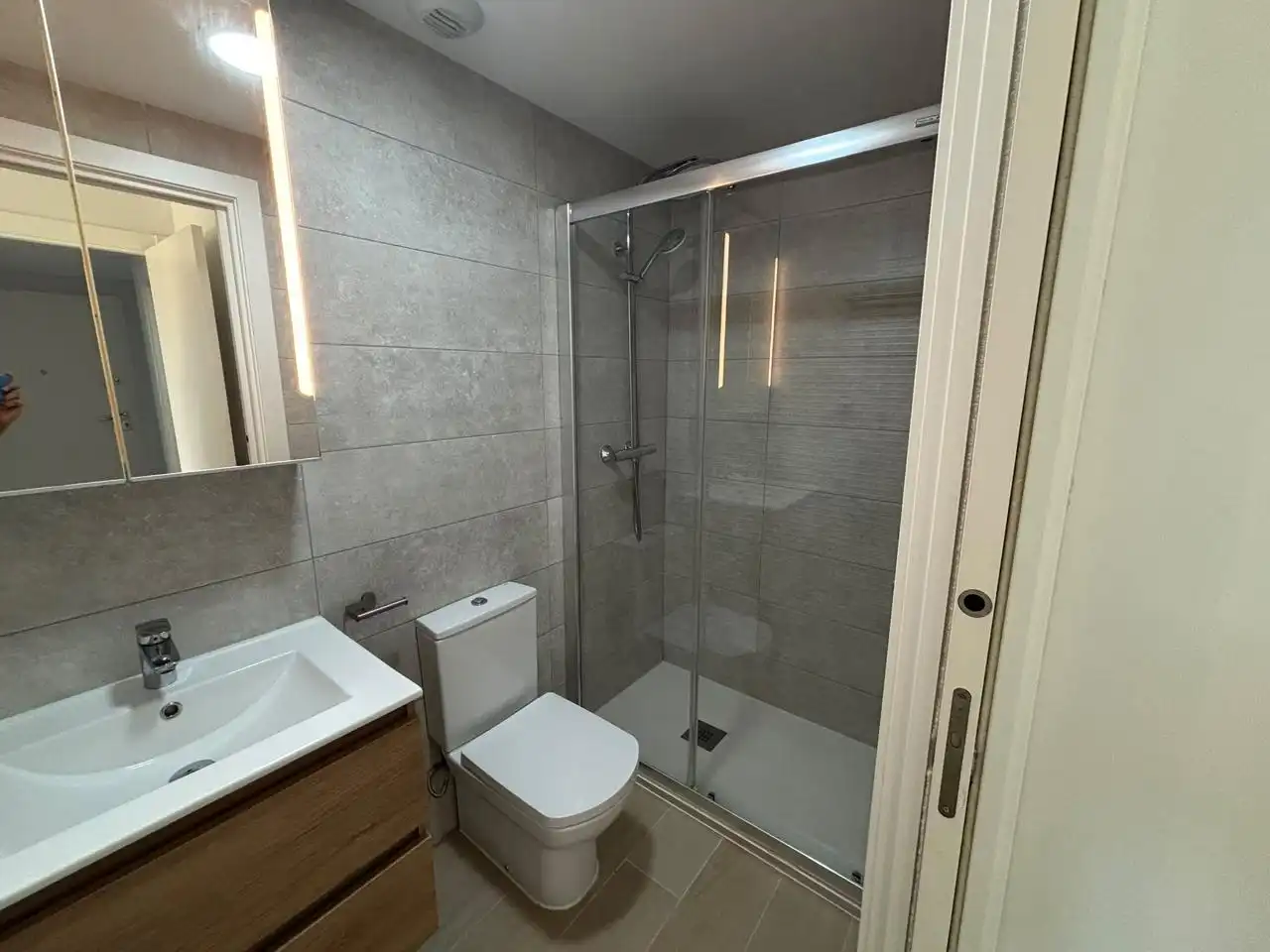 Baño de Apartamento en venta en Cartagena con Calefacción, Jardín privado y Terraza