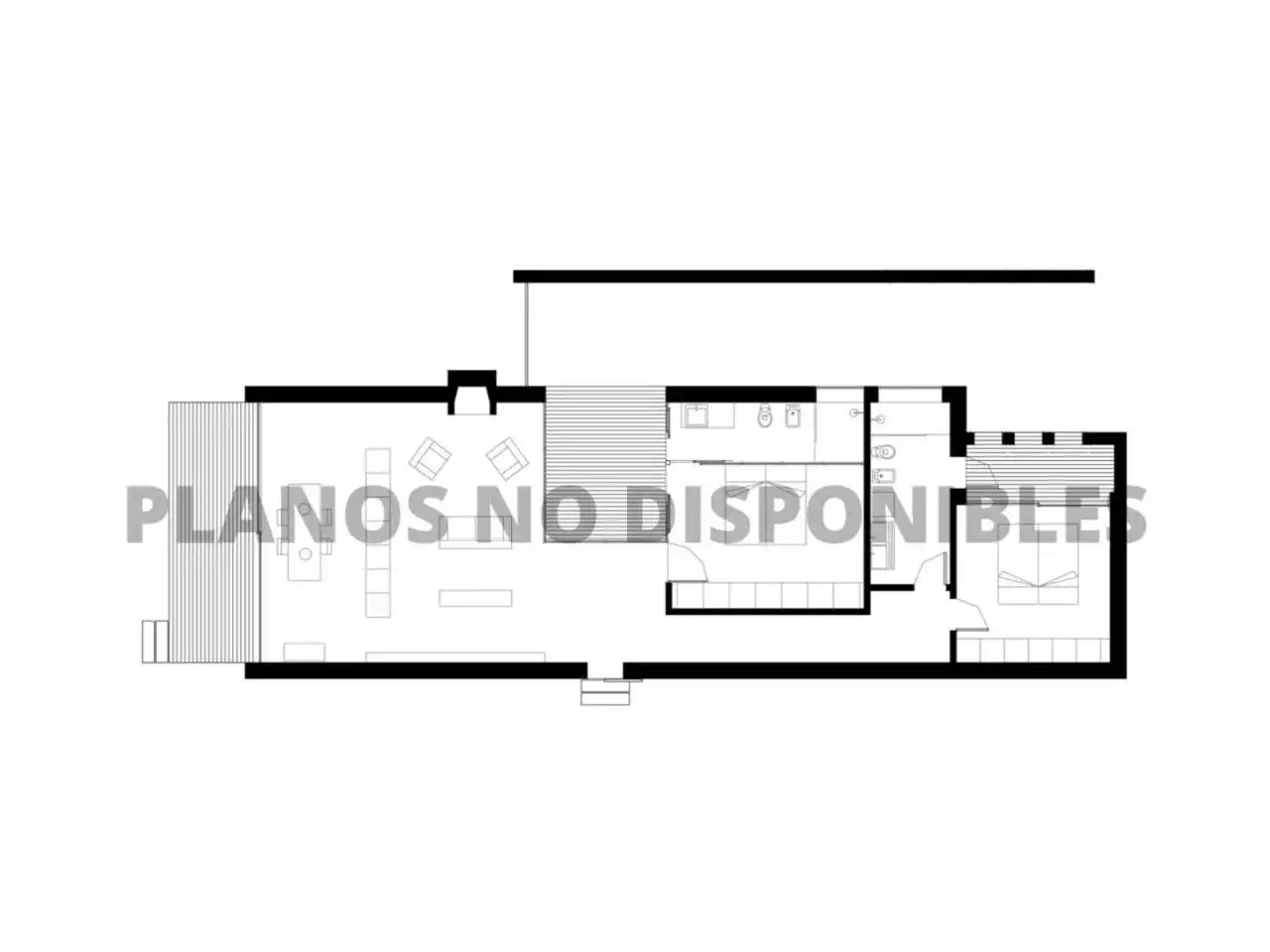 Piso de alquiler en Barcelona con Parquet, Terraza y Amueblado